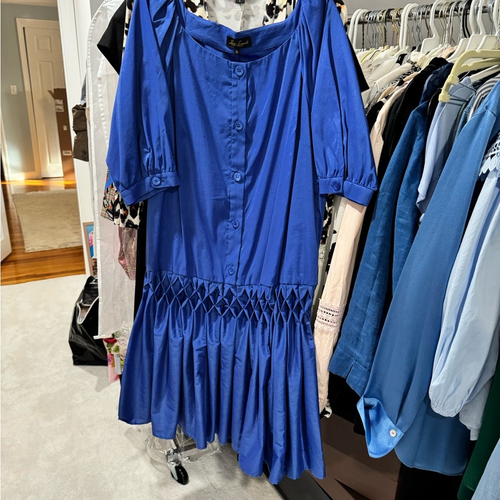 Luisa Blue dress